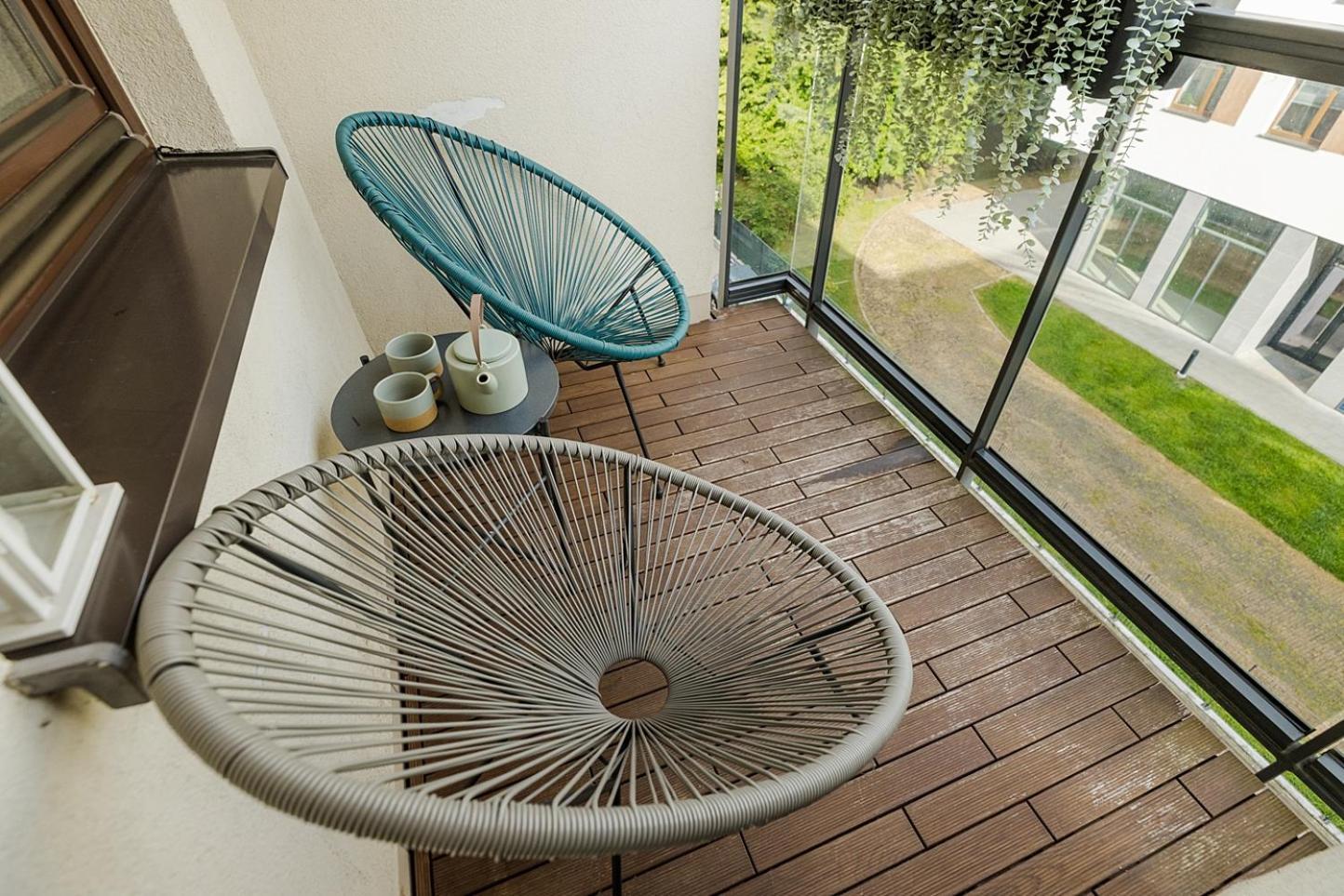 Lanciego - Przytulny Z Osobna Sypialna, Balkon, Wi-fi, Natolin, Ursynow Varsovia